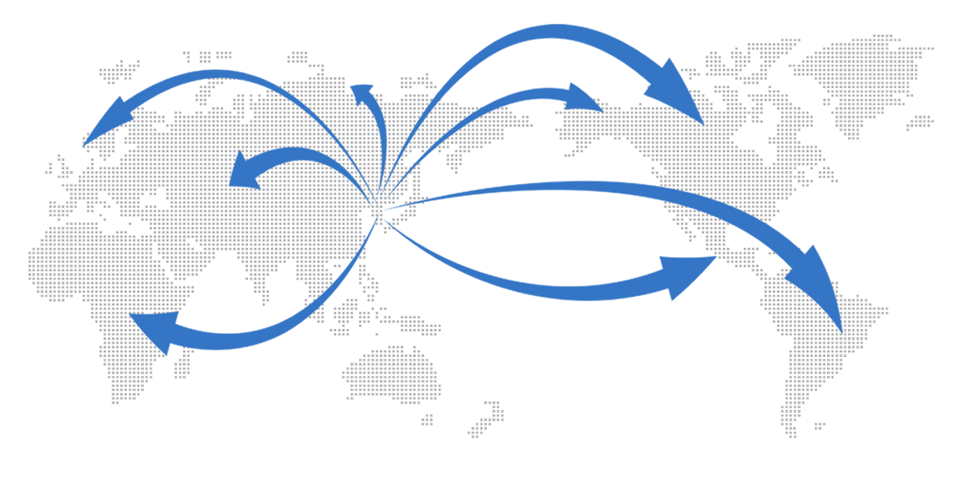 SmartCargo 글로벌 물류 네트워크 지도